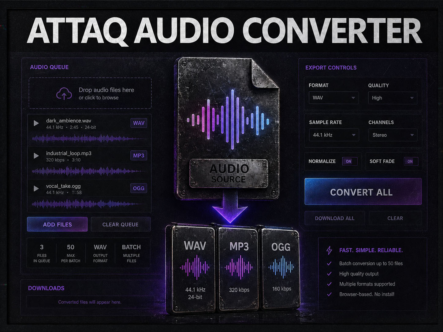 ATTAQ Audio Converter cover